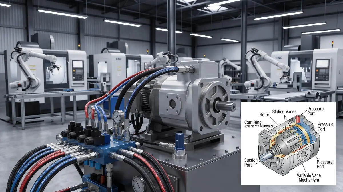 How Does a Vane Pump Work? Variable Vane Pump Benefits in Industry 4.0