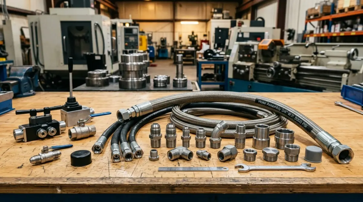 How to Select the Right Hydraulic Hose and Fittings for Your Industry